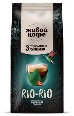 Кофе в зернах Живой Кофе Rio-Rio, арабика, 1000 г
