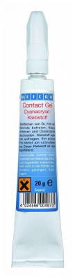 Клеи, смазки, герметики WEICON Contact Gel (20г) Цианоакрилатный клей гель, пастообразный. Для вертикальных поверхностей.