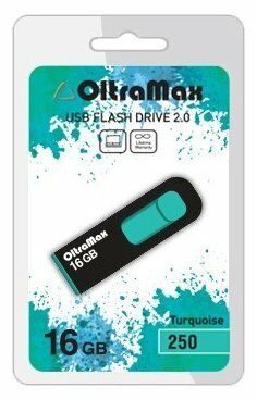 Флешка OltraMax 250 16GB turquoise