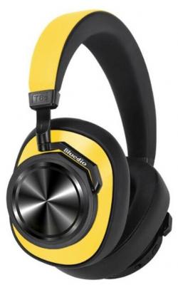 Беспроводные наушники Bluedio T6S yellow
