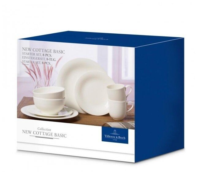 Набор посуды Villeroy & Boch New Cottage Basic Starter, 8 предметов Набор посуды Villeroy & Boch New Cottage Basic Starter, 8 предметов