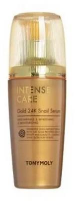 Tony Moly Сыворотка для лица с муцином улитки и золотом - Intense care gold 24k snail serum, 35мл