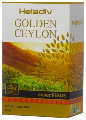 Чай черный Heladiv Golden Ceylon Super PEKOE, 100 г