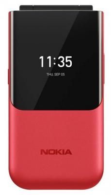 Смартфон Nokia 2720 Flip Dual sim красный