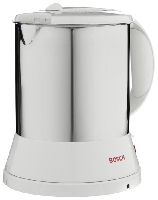 Чайник Bosch TWK 1201N, белый/серебристый Чайник Bosch TWK 1201N, белый/серебристый