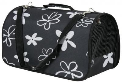Сумка-переноска для собак ZOLUX Flower Bag L 50х25х33 см черный