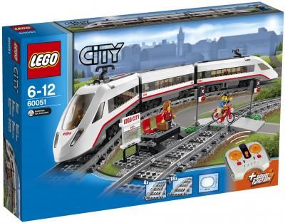 LEGO 60051 High-Speed Passenger Train - Лего Высокоскоростной пассажирский поезд