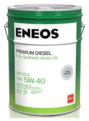 Моторное масло ENEOS Premium Diesel CI-4 5W-40 20 л