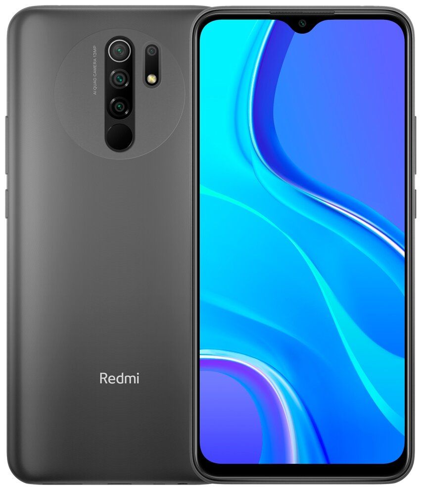 Смартфон Xiaomi Redmi 9 3/32GB (NFC) RU, серый купить в Москве, СПб,  Новосибирске по низкой цене