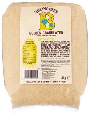 Сахар Billington's Golden Granulated 3 кг