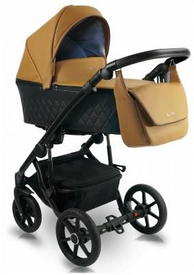 Коляска универсальная 2в1 BEXA LINE ECO (102), св. коричневый