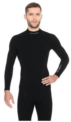 Термобелье Brubeck футболка мужская дл. рукав Wool Merino 0,78 черный XXL