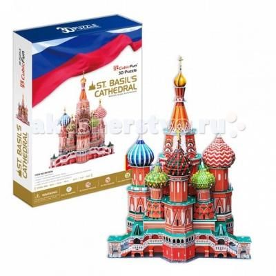 CubicFun 3D пазл Собор Василия Блаженного (Россия) MC093h