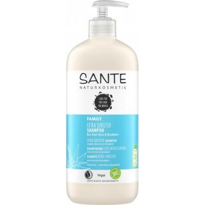 Sante Family Шампунь для чувствительной кожи с био-алоэ и бисабололом 500 мл