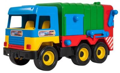 Мусоровоз Тигрес Middle truck 39224 42 см синий/зеленый/красный