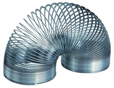 Слинки Slinky Оригинал серебристый