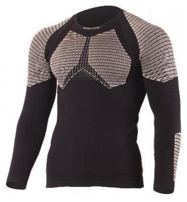 Футболка мужская WEROLO/ дл. рукав/ шерсть 300/ черный/ L/XL