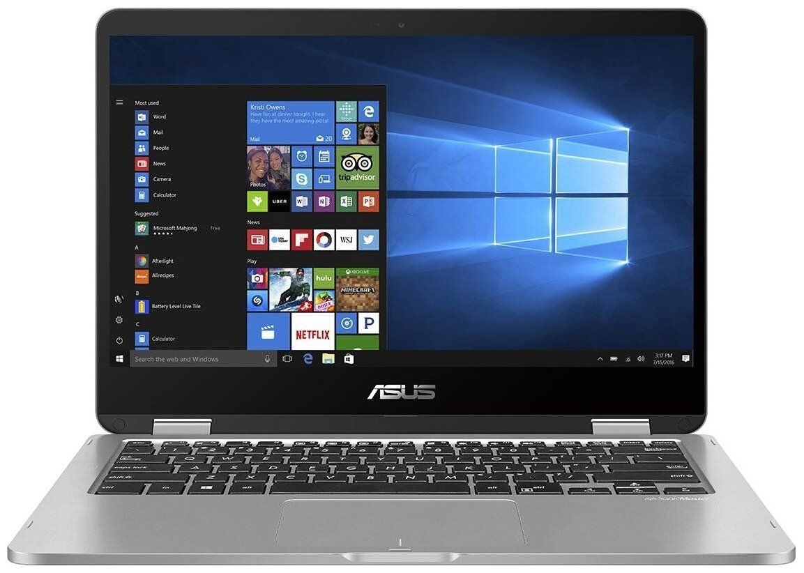 Ноутбук ASUS VivoBook Flip 14 TP401MA-EC296T (Intel Pentium N5030  1100MHz/14