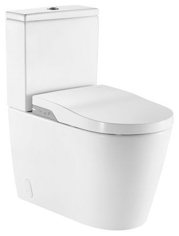 Унитаз-биде напольный Roca Inspira In-Wash A803061001 с горизонтальным выпуском Унитаз-биде напольный Roca Inspira In-Wash A803061001 с горизонтальным выпуском