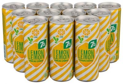 Лимонад 7UP Lemon Lemon, 0.25 л, 12 шт.