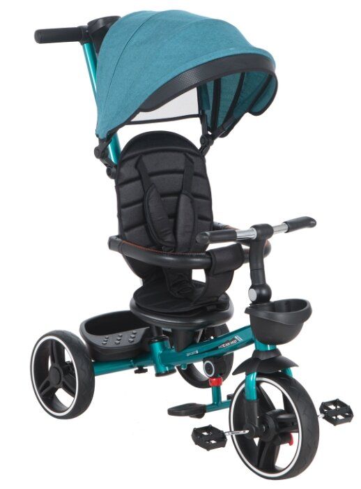 Трехколесный велосипед McCan M-10 turquoise Трехколесный велосипед McCan M-10 turquoise