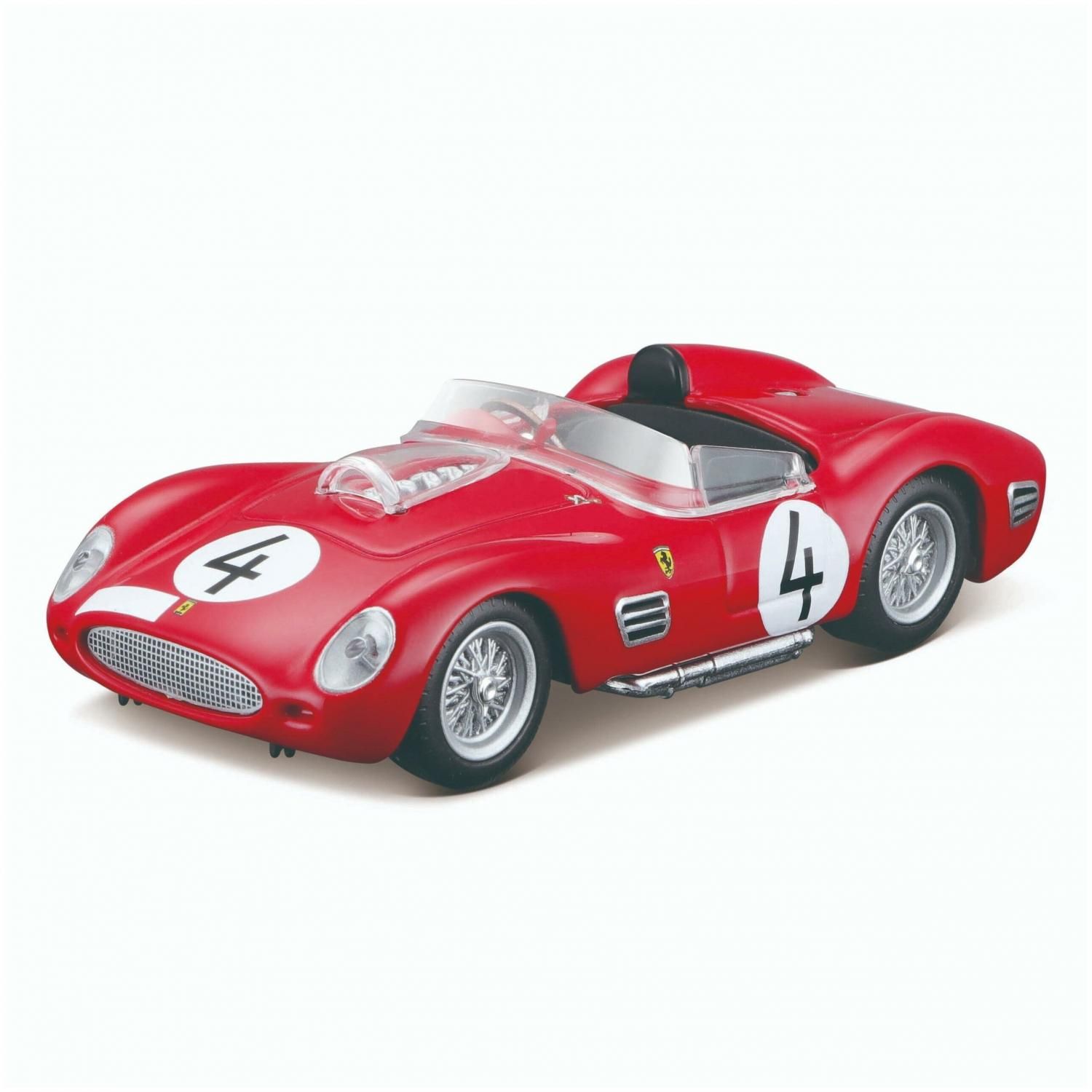 Bburago Коллекционная машинка Феррари 1:43 Ferrari Racing - 250 Testa Rossa  1959, красная купить в Москве, СПб, Новосибирске по низкой цене