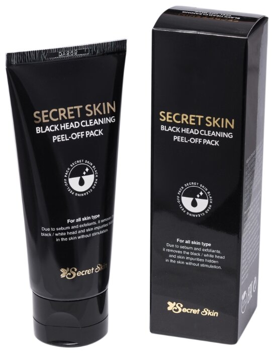 Secret Skin Blackhead Cleaning Peel-off Pack маска-пленка против черных точек, 100 мл