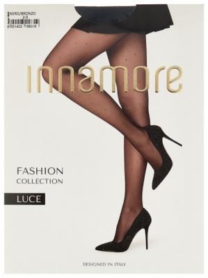 Колготки Innamore Luce 30 den, размер 2-S, nero/bronzo (коричневый)