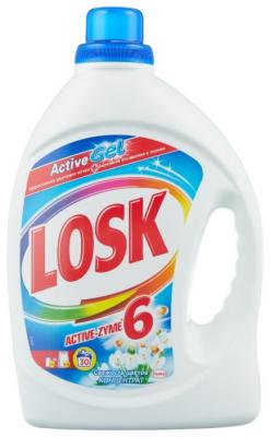 Гель Losk Свежесть цветов для белых и светлых тканей, 2.19 л, бутылка