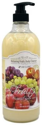 Гель для душа 3W Clinic Relaxing fruits, 1 л
