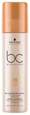 BC Bonacure несмываемый кондиционер-спрей для волос Q10+ Time Restore Rejuvenating Омолаживающий, 200 мл