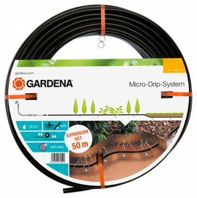 GARDENA Шланг сочащийся 1395-20, длина шланга:50 м, для подземной прокладки