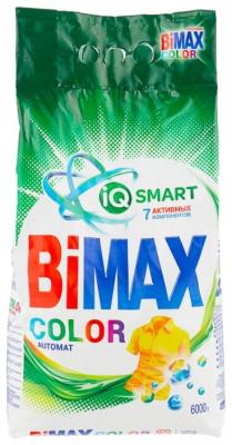 Стиральный порошок Bimax 100 цветов Color Compact (автомат) 6 кг пластиковый пакет