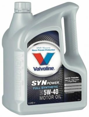 Моторное масло VALVOLINE SynPower 5W-40 4 л