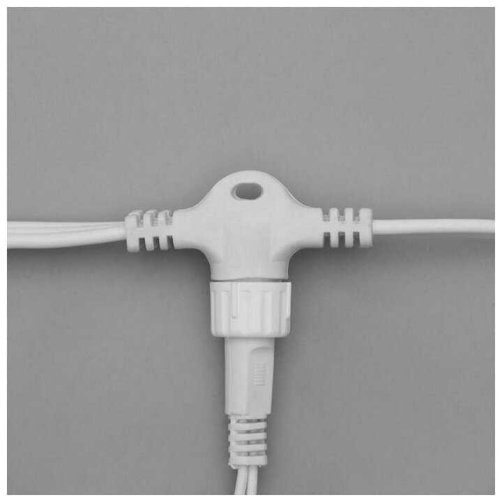 Luazon Lighting Гирлянда "Занавес" 2 х 9 м , IP44, УМС, белая нить, 1800 LED, свечение белое, 220 В Luazon Lighting Гирлянда "Занавес" 2 х 9 м , IP44, УМС, белая нить, 1800 LED, свечение белое, 220 В