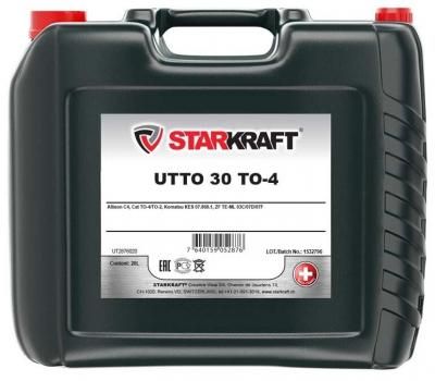 Масло трансмиссионное Starkraft UTTO 30 TO-4 10W-30 20 18 кг 20 л