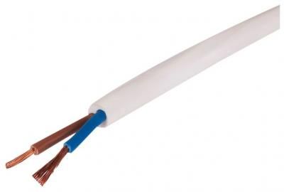 Провод ПВС 2х2.5 кв. мм (20 м) Ecocable ГОСТ белый