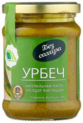 Биопродукты Урбеч натуральная паста из ядер фисташек 280 г