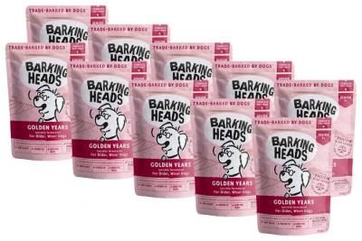 Влажный корм для собак Barking Heads (0.3 кг) 10 шт. Golden Years паучи 10шт. х 300г