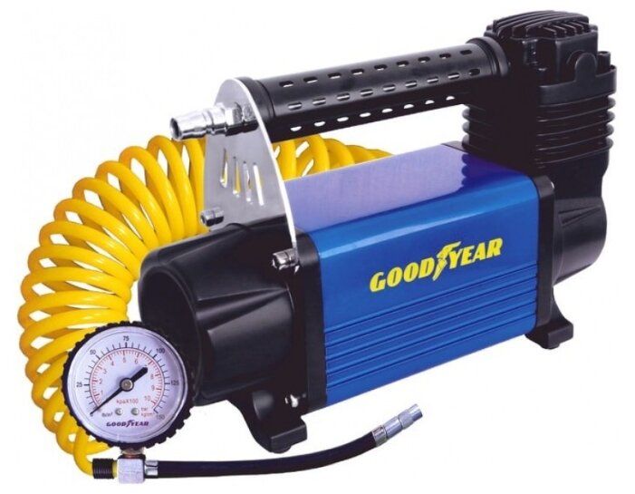 Автомобильный компрессор GOODYEAR GY-50L LED черный/синий