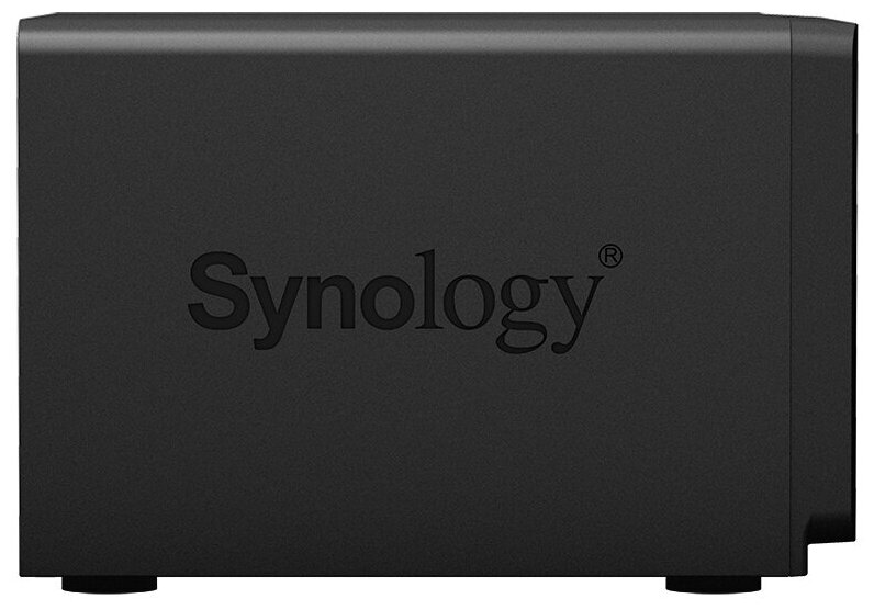 Сетевое хранилище Synology DS620slim черный