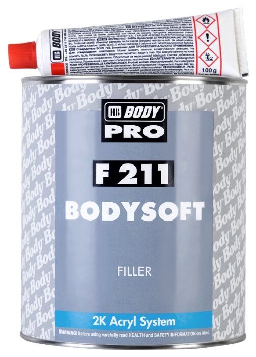 Bodysoft pro f211 шпаклевка инструкция