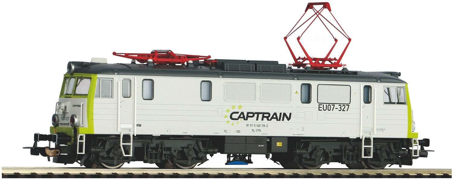 PIKO Локомотив BR EU07 Captrain VI, серия Expert, 96376 1:87, H0 (1:87)  купить в Москве, СПб, Новосибирске по низкой цене