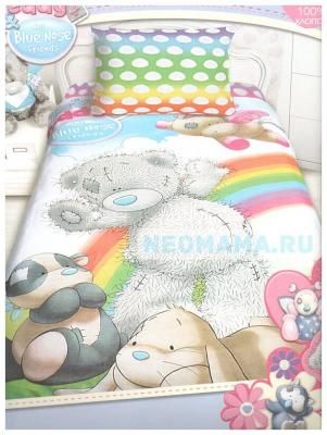 Детское постельное белье Тедди ми ту ю Teddy тедди с радугой 2015 (monaliza) арт. 521415 (1.5-спальное)
