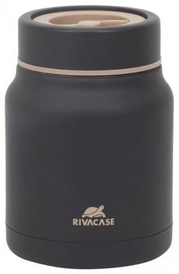 Термос для еды RIVACASE 90331BK, 0.5 л черный