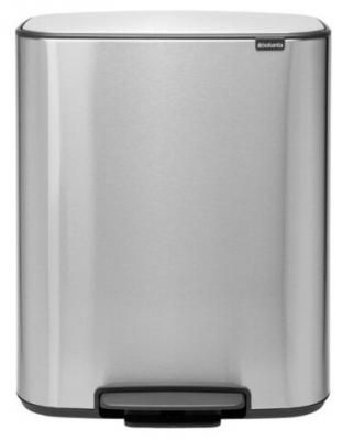 Контейнер Brabantia Bo Pedal Bin, 60 л стальной матовый (FPP)