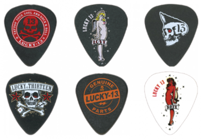 Медиаторы Dunlop L13B Lucky 13B