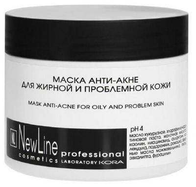 Kora Маска анти-акне для жирной и проблемной кожи, 300 мл