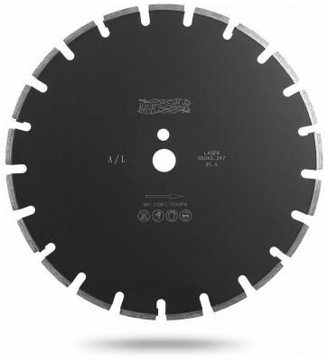 Алмазный сегментный диск по свежему бетону Messer A/L. Диаметр 400 мм. (01-12-400)