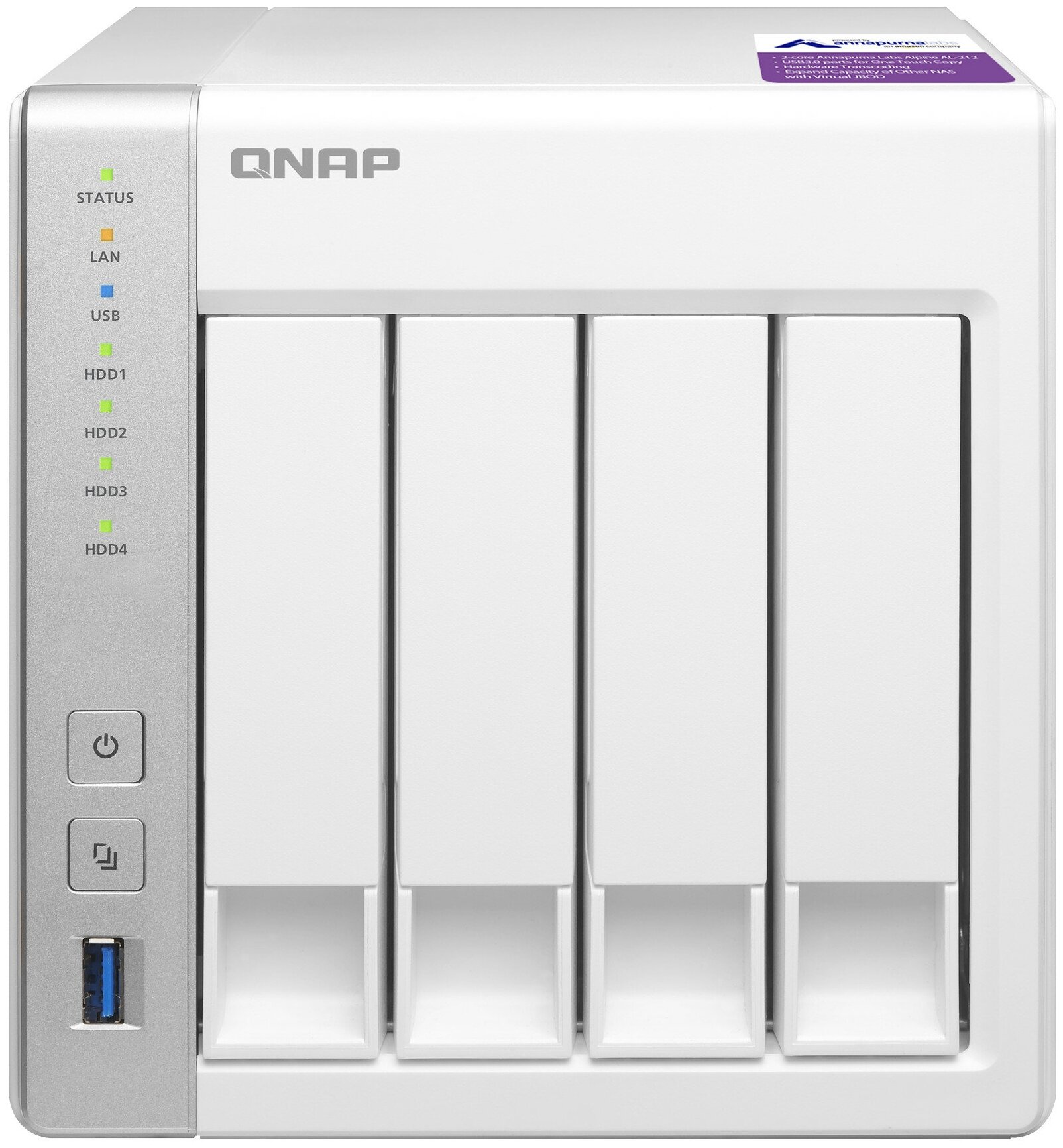 Сетевое хранилище QNAP D4